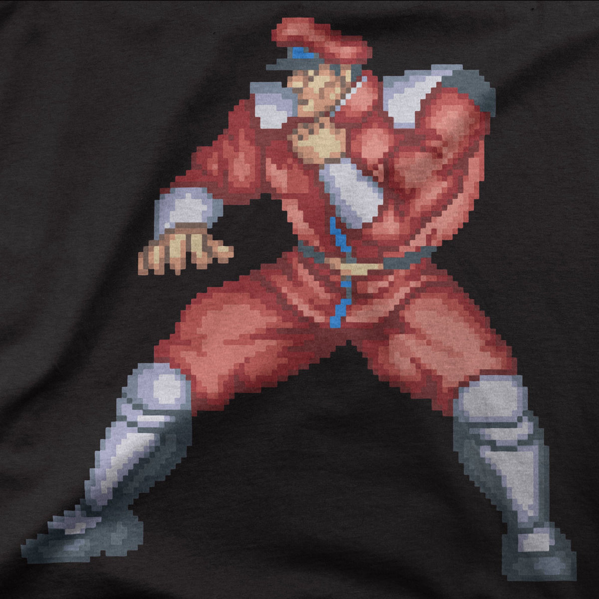 Street Fighter II M. Bison 8bi - Retro Gaming T Shirt recension och pris