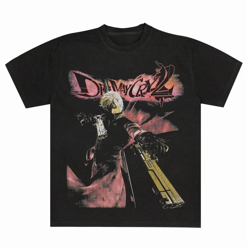 Devil May Cry 2 Dante T-shirt  - Retro Gaming T Shirt recension och pris