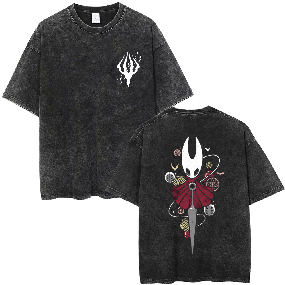 Washed Vintage Game Hollow Kni - Retro Gaming T Shirt recension och pris